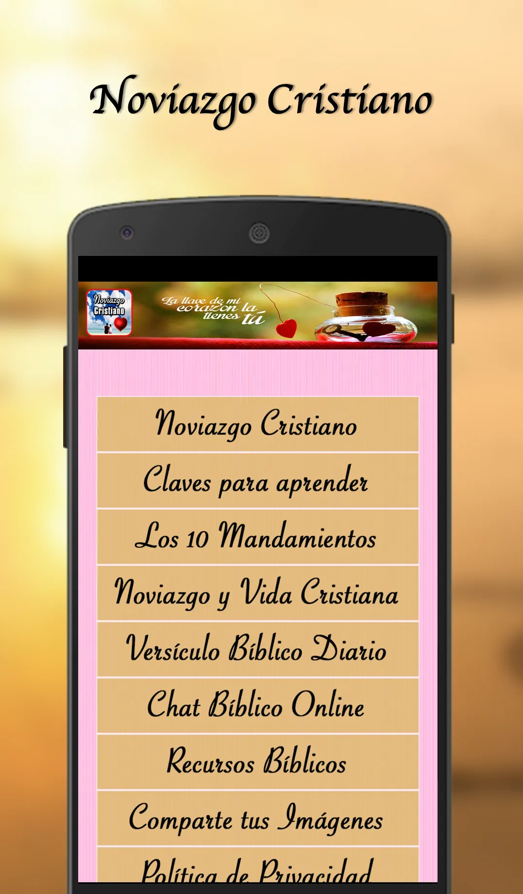 Noviazgo Cristiano | Indus Appstore | Screenshot