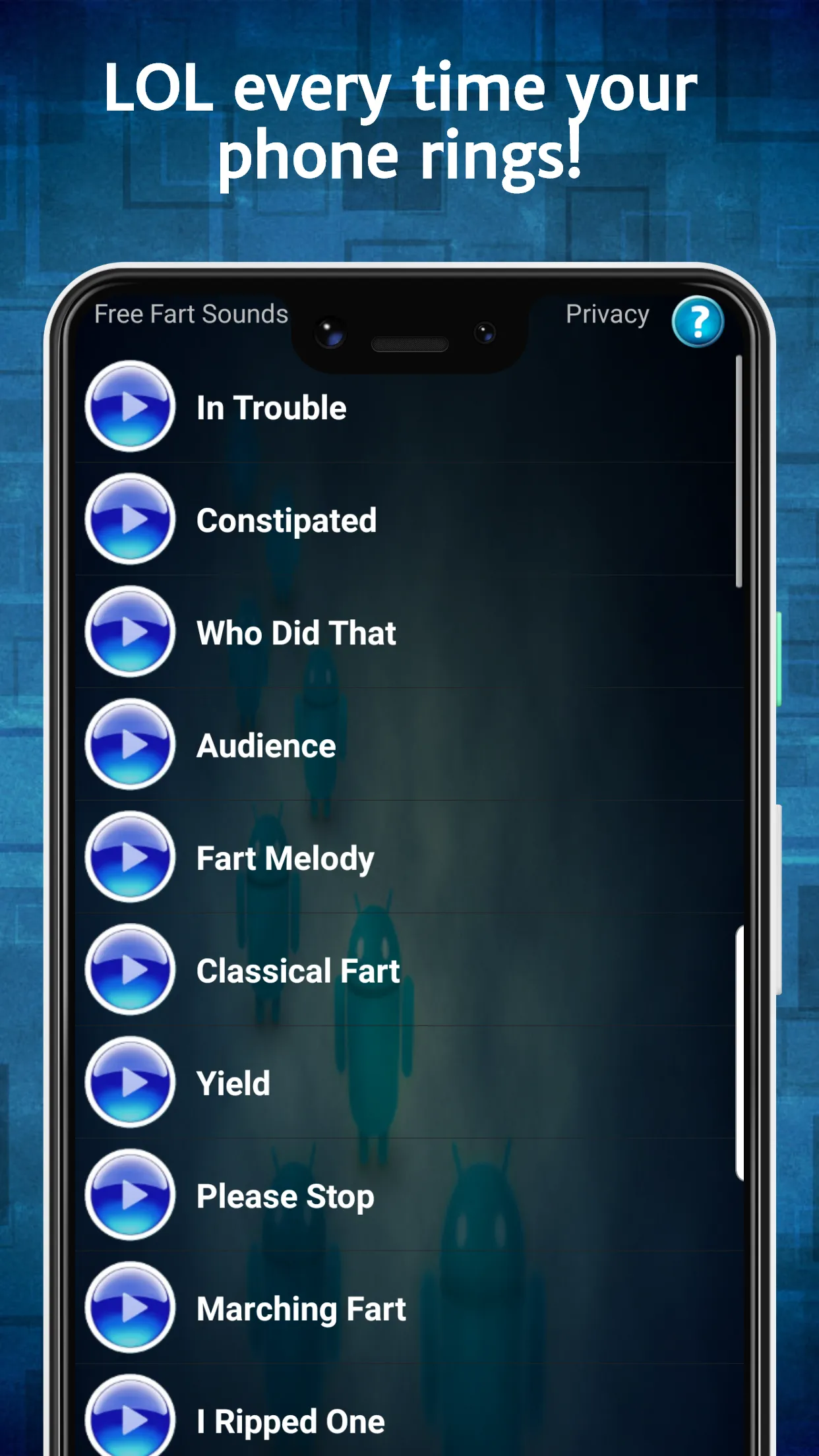 Fart Sounds and Ringtones | Indus Appstore | Screenshot