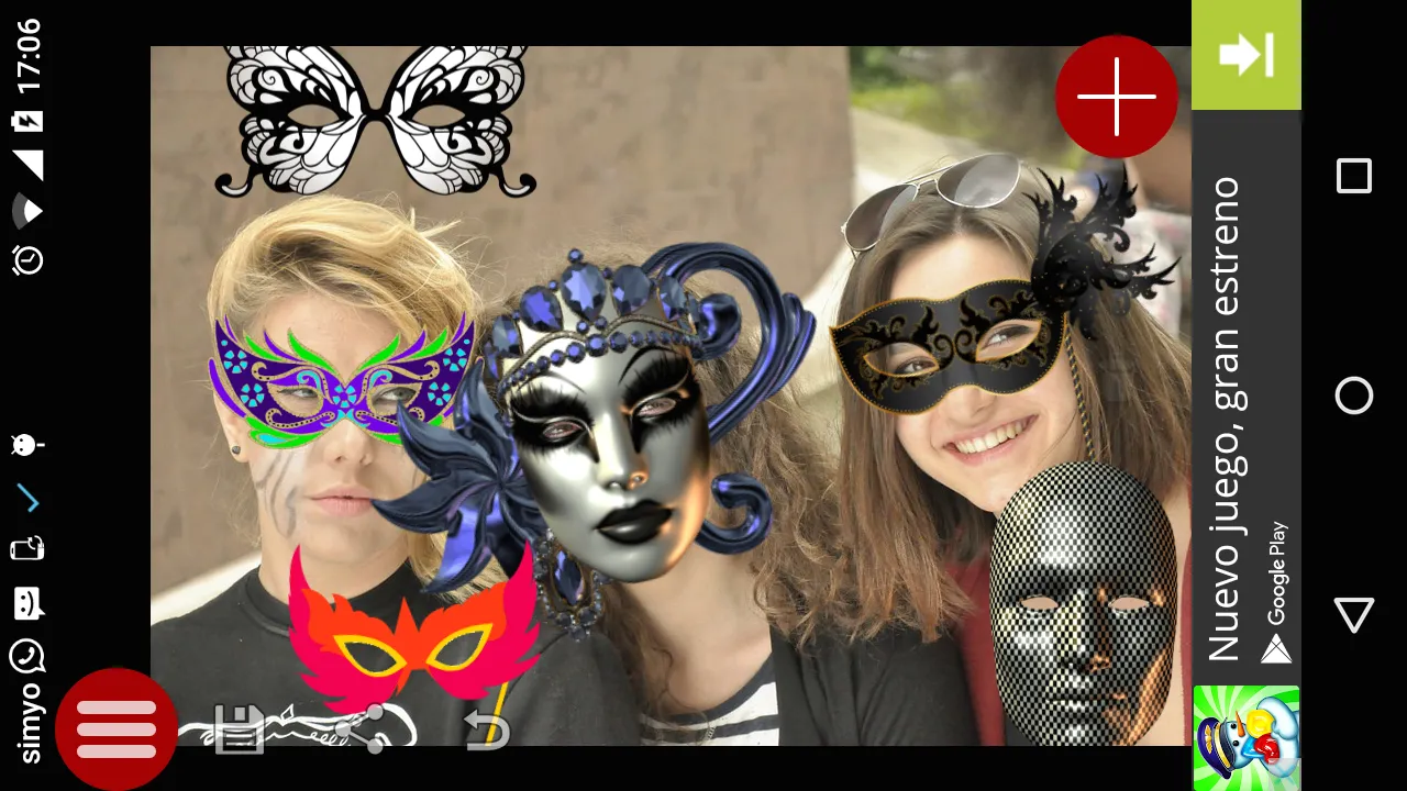 Carnival Masks photo stickers | Indus Appstore | Screenshot