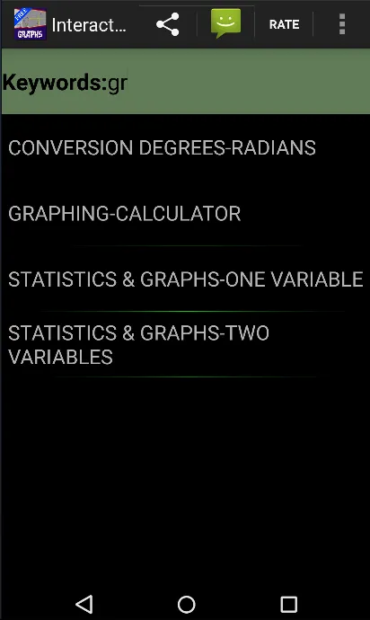 Interactive Graphs | Indus Appstore | Screenshot