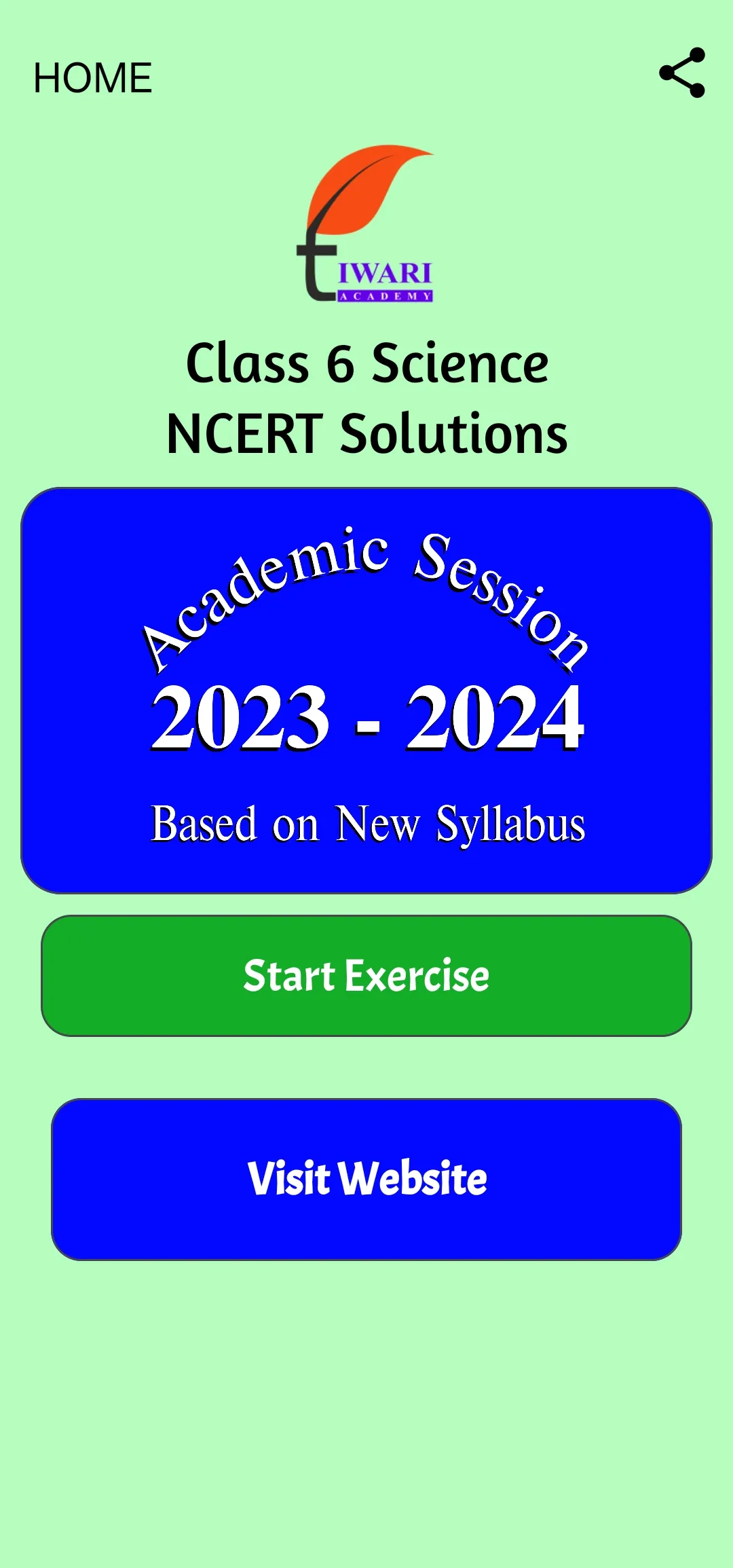 Class 6 Science Solutions | Indus Appstore | Screenshot