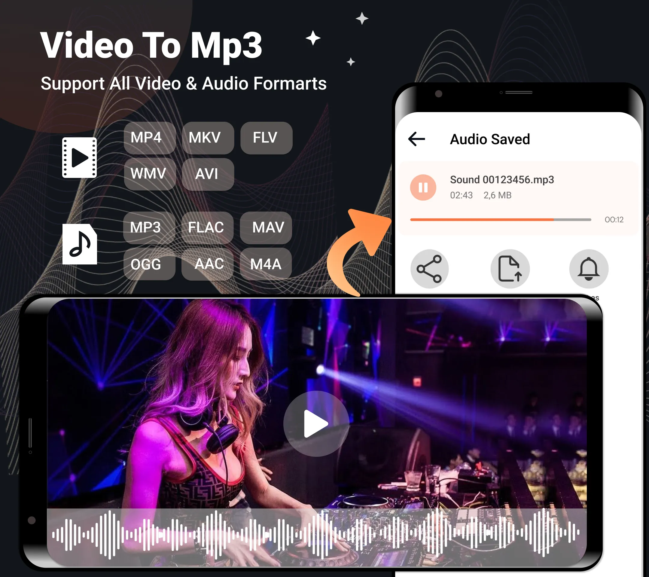 Mp3 Converter - Video to Music | Indus Appstore | Screenshot
