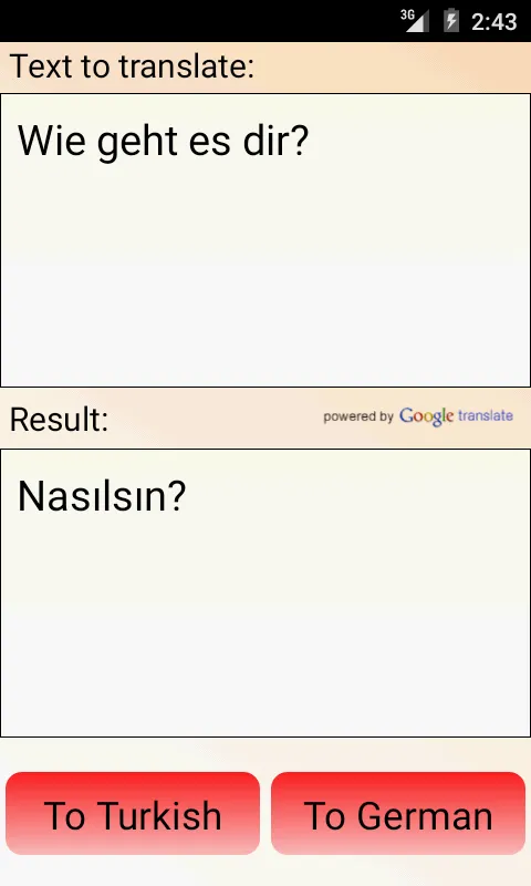 German Turkish Translator | Indus Appstore | Screenshot