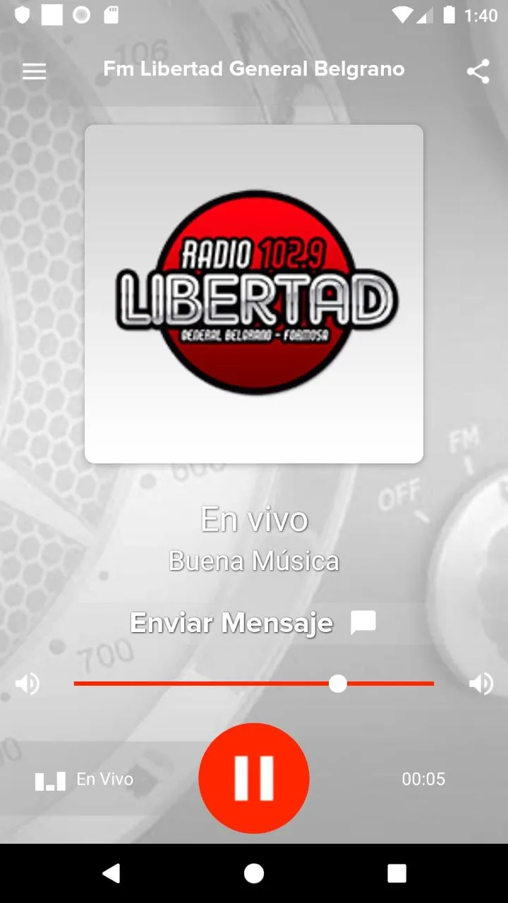 Fm Libertad General Belgrano | Indus Appstore | Screenshot