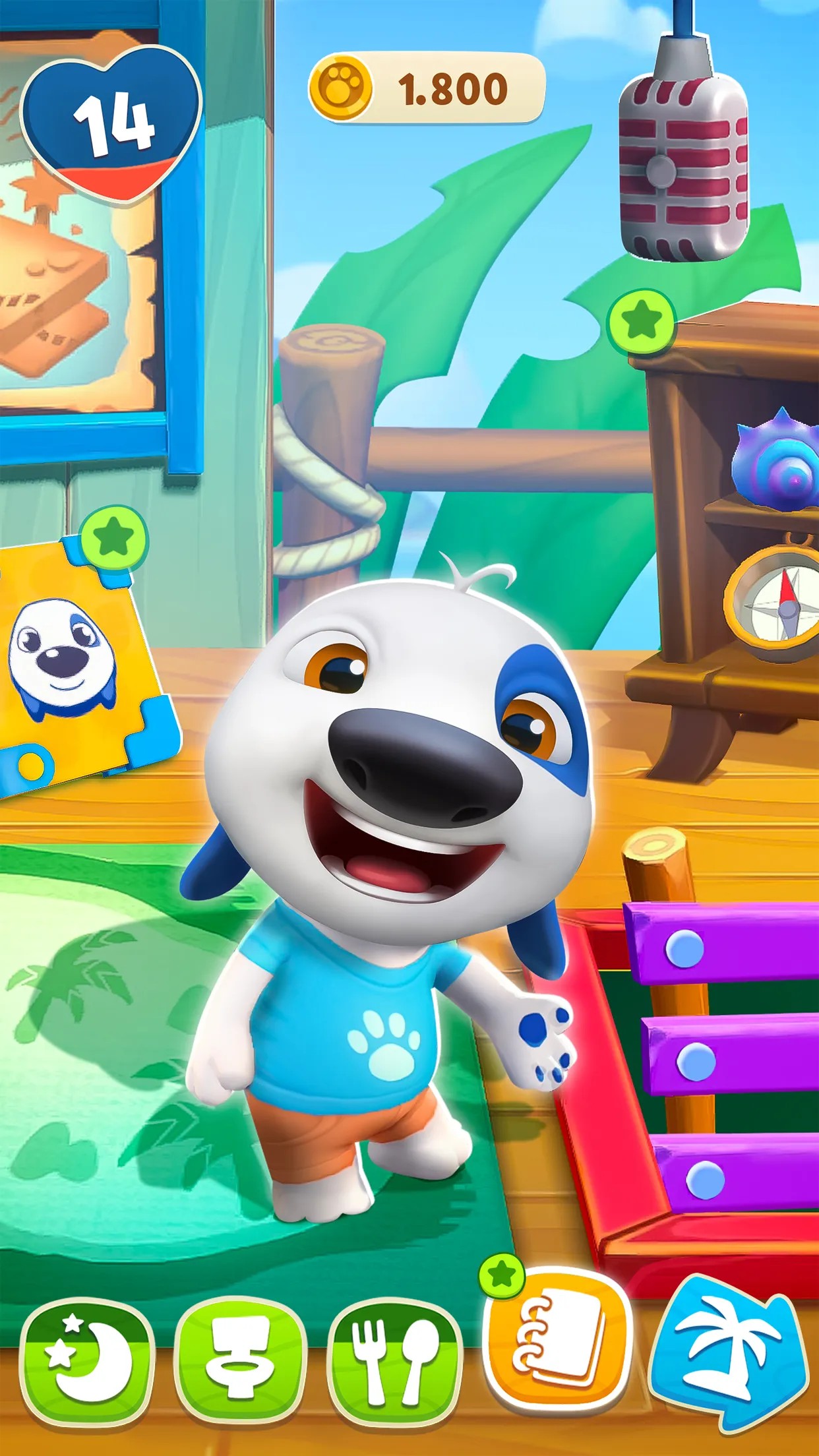 My Talking Hank: Islands | Indus Appstore | Screenshot