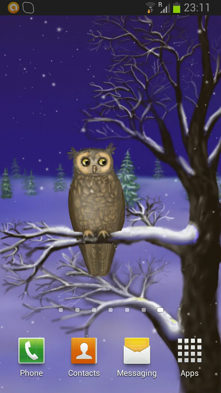 Owl of a Season Wallpaper Lite | Indus Appstore | Screenshot