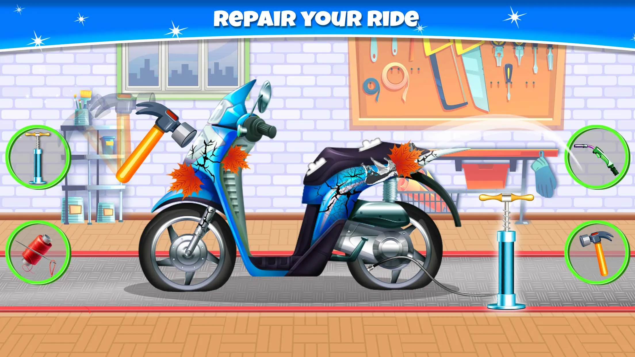 Scooter Repair Mechanic Garage | Indus Appstore | Screenshot