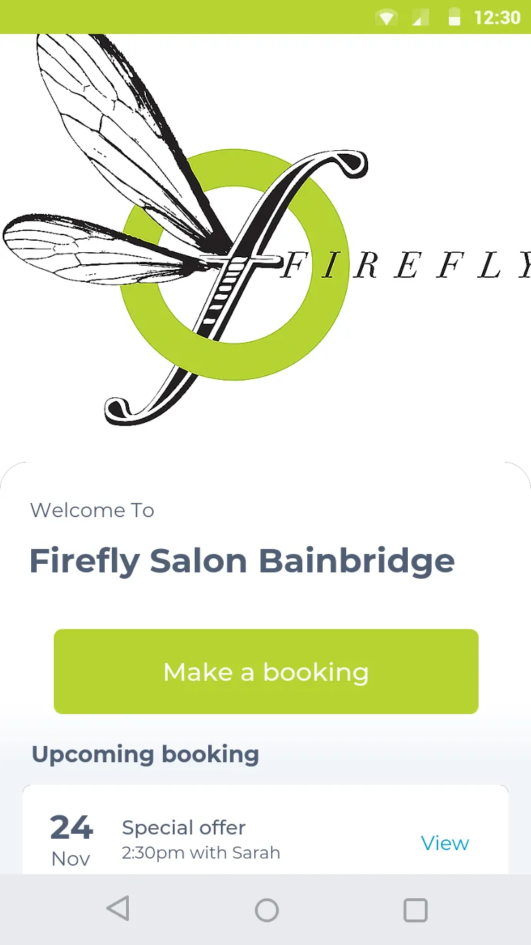 Firefly Salon Bainbridge | Indus Appstore | Screenshot