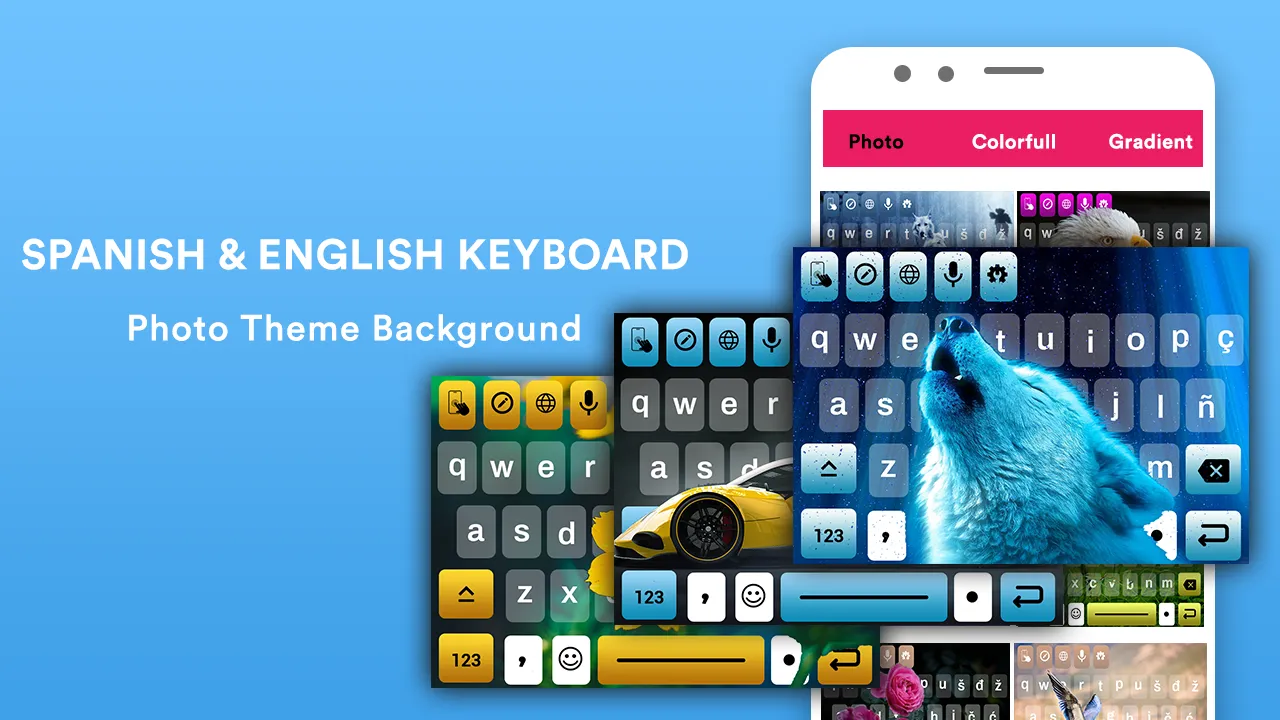 Spanish English Keyboard | Indus Appstore | Screenshot