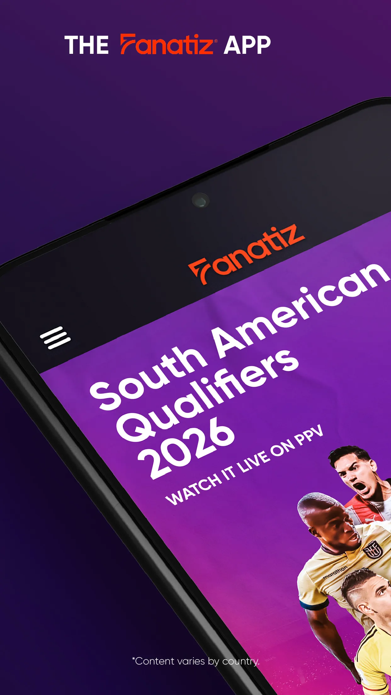 Fanatiz | Indus Appstore | Screenshot