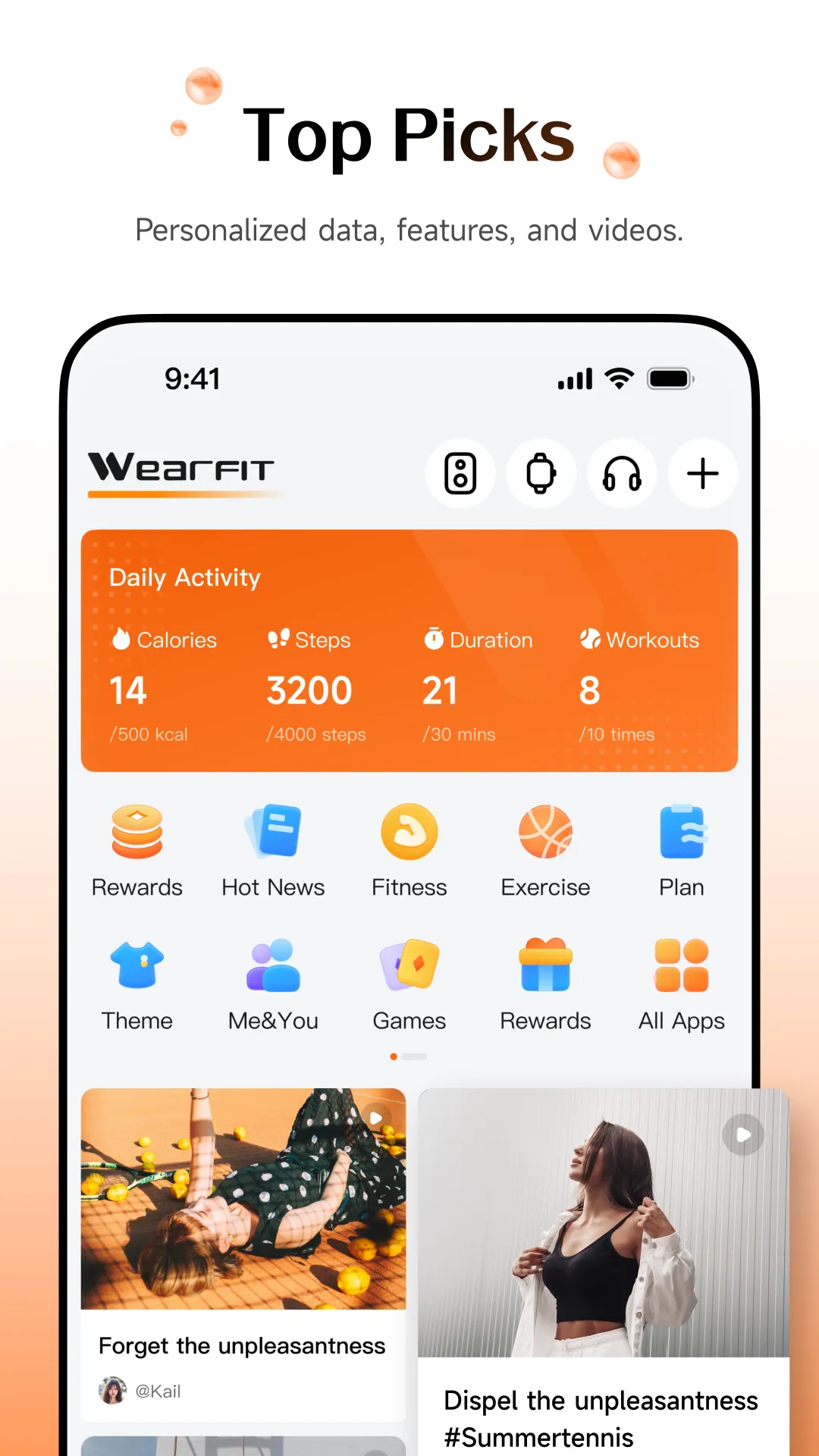 Wearfit Pro | Indus Appstore | Screenshot