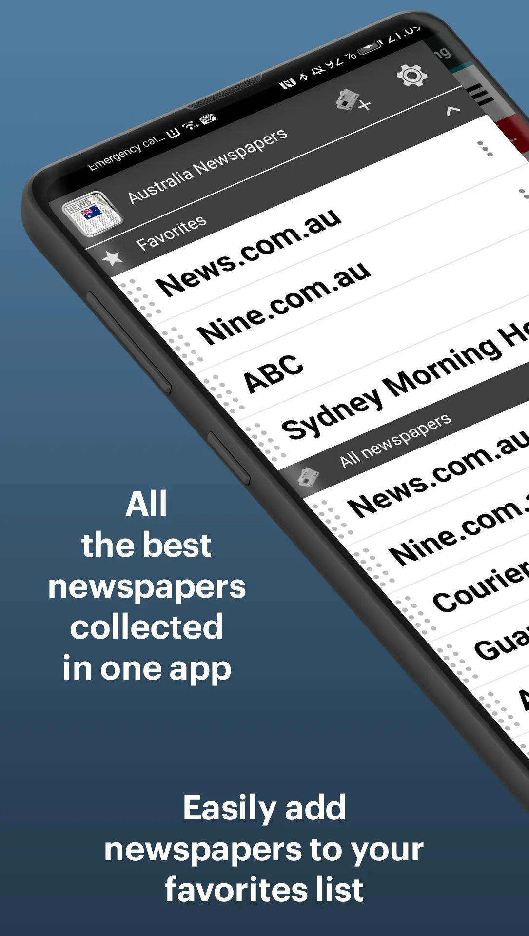 Australia Newspapers | Indus Appstore | Screenshot