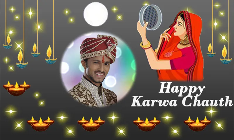 Karwa Chauth Photo Frames | Indus Appstore | Screenshot