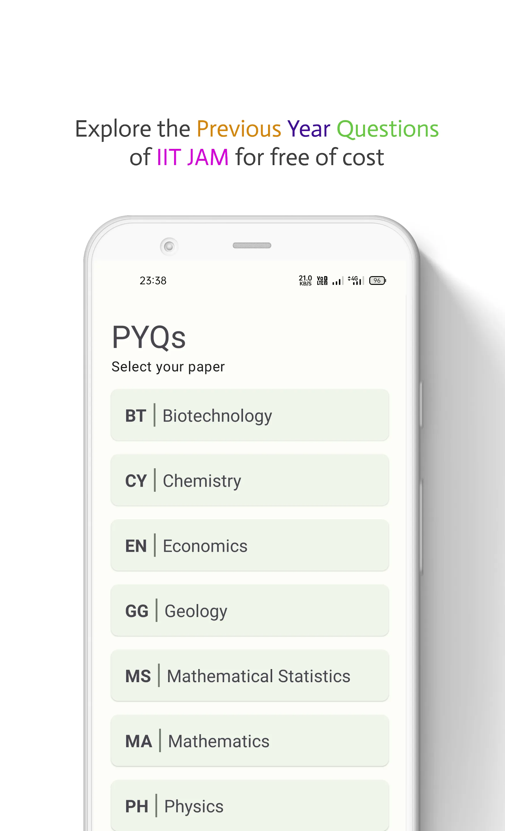 IIT JAM Papers and Books | Indus Appstore | Screenshot