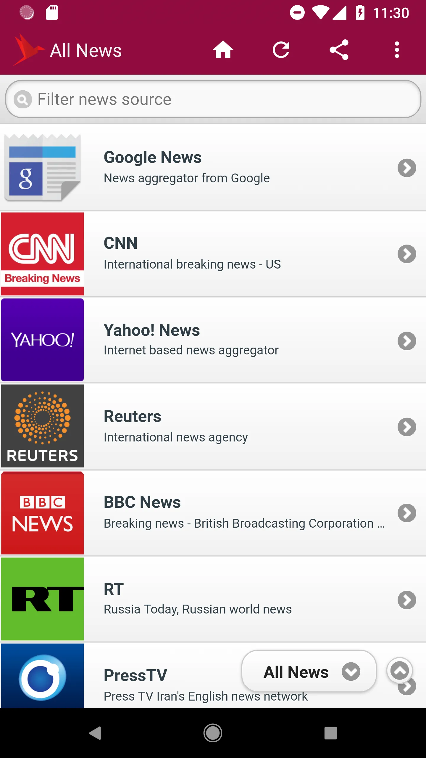 All News | Indus Appstore | Screenshot