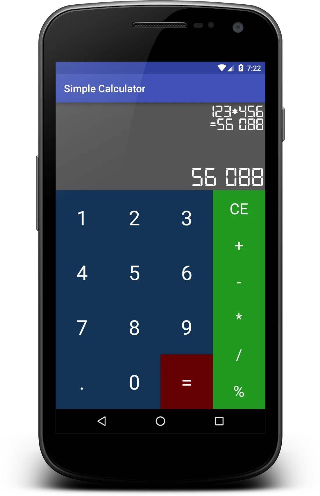 Simple Calculator | Indus Appstore | Screenshot