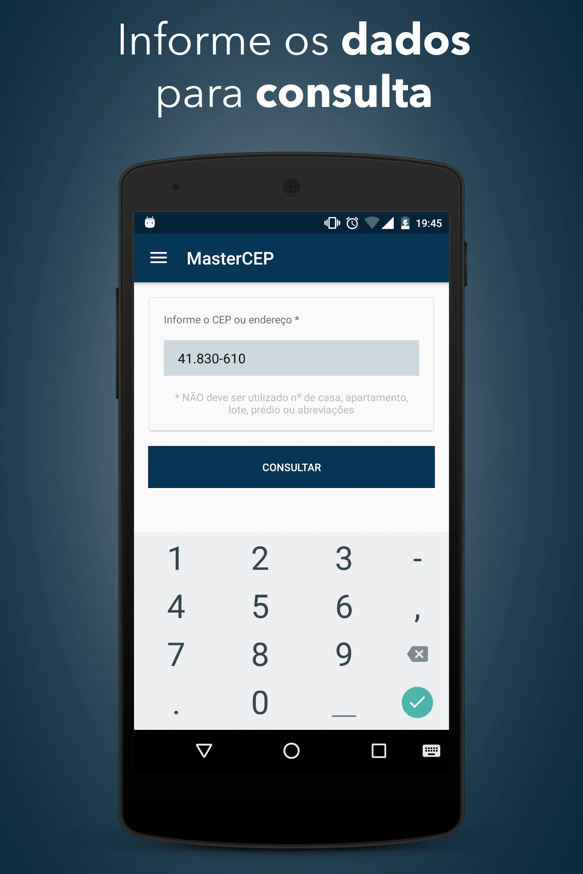 Consulta CEP e endereço | Indus Appstore | Screenshot