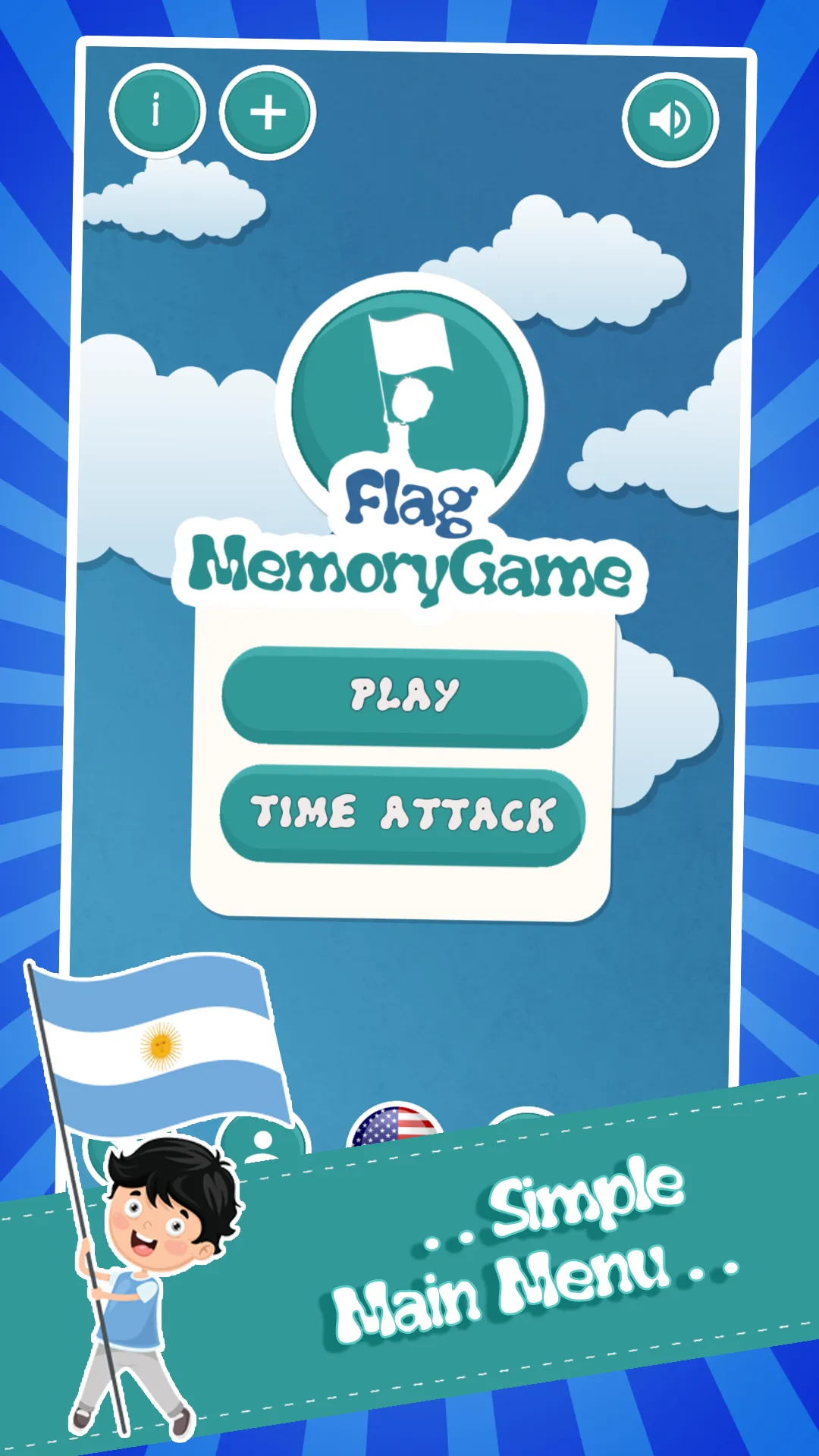 Memory Game Flags | Indus Appstore | Screenshot