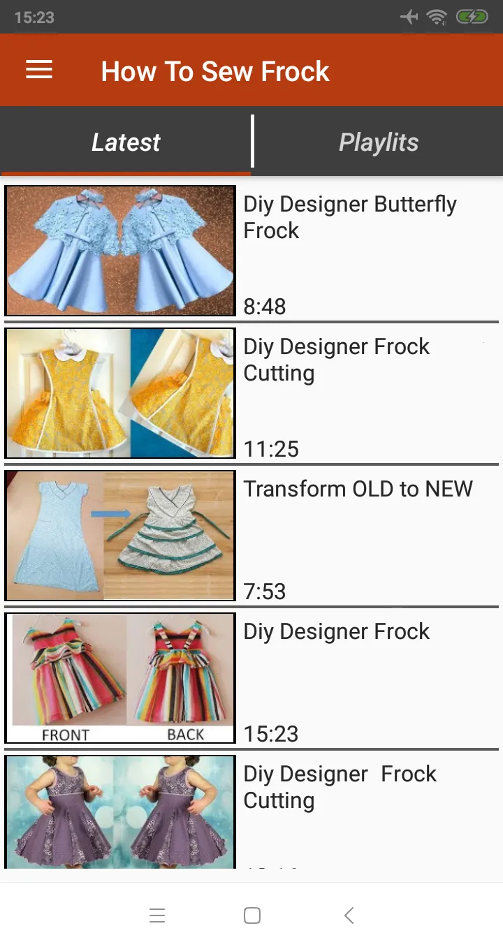 Baby Frock Cutting & Stitching | Indus Appstore | Screenshot