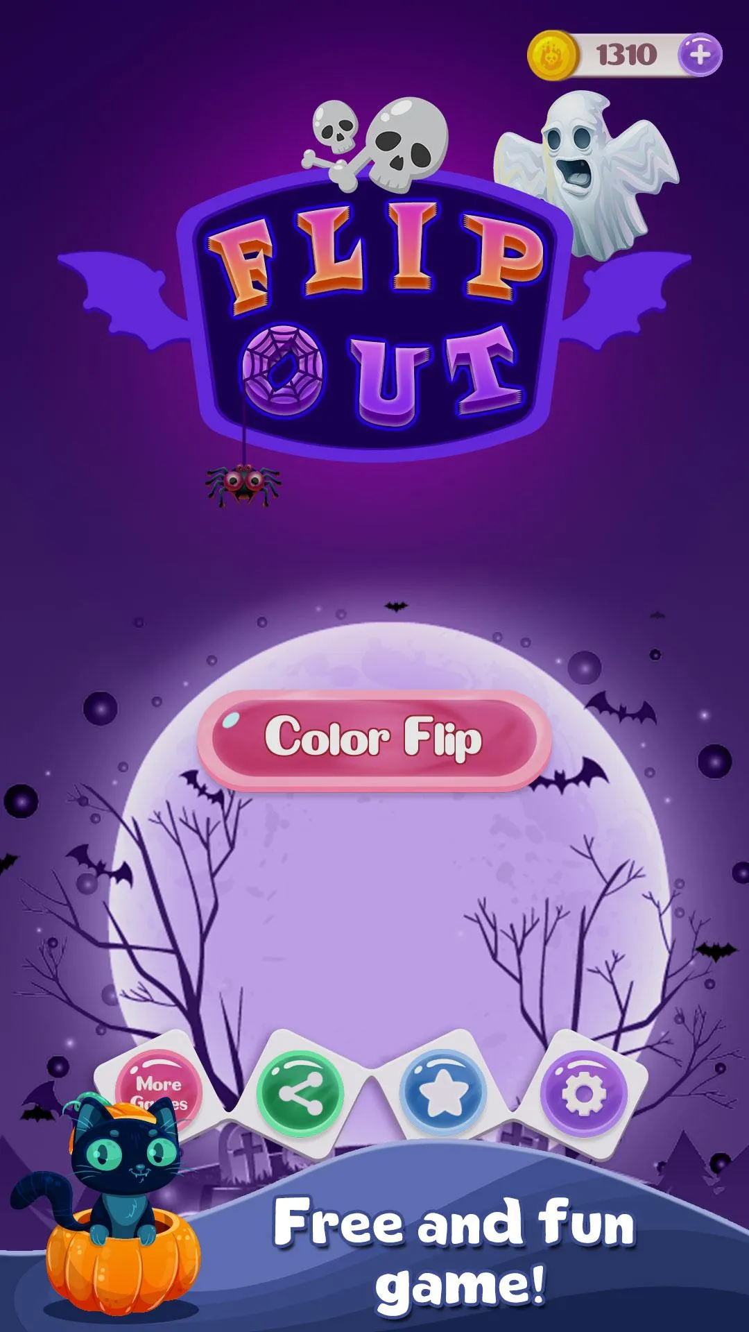 Halloween Flip out: Reversi Li | Indus Appstore | Screenshot