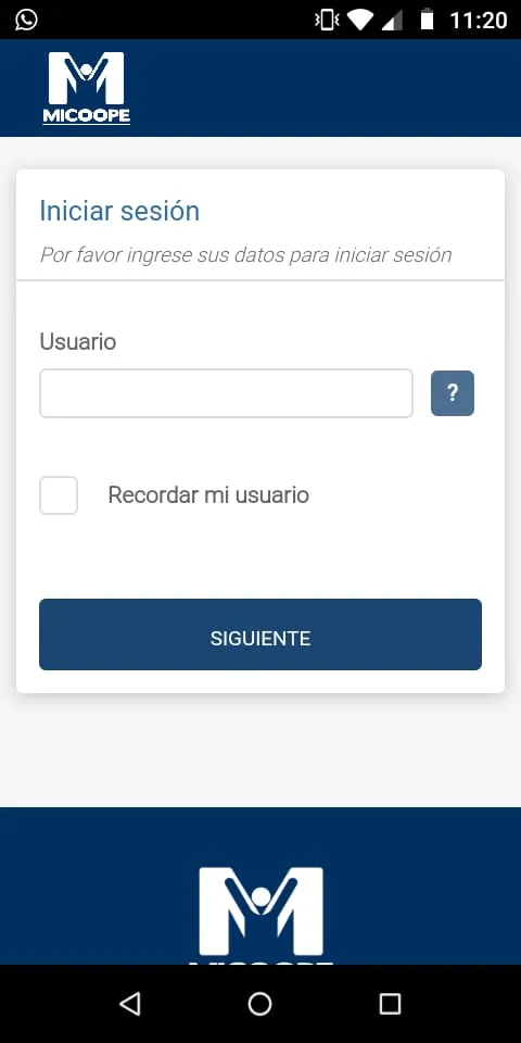 Micoope En Linea | Indus Appstore | Screenshot