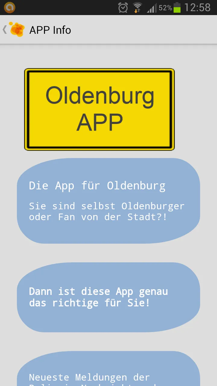 Oldenburg APP | Indus Appstore | Screenshot