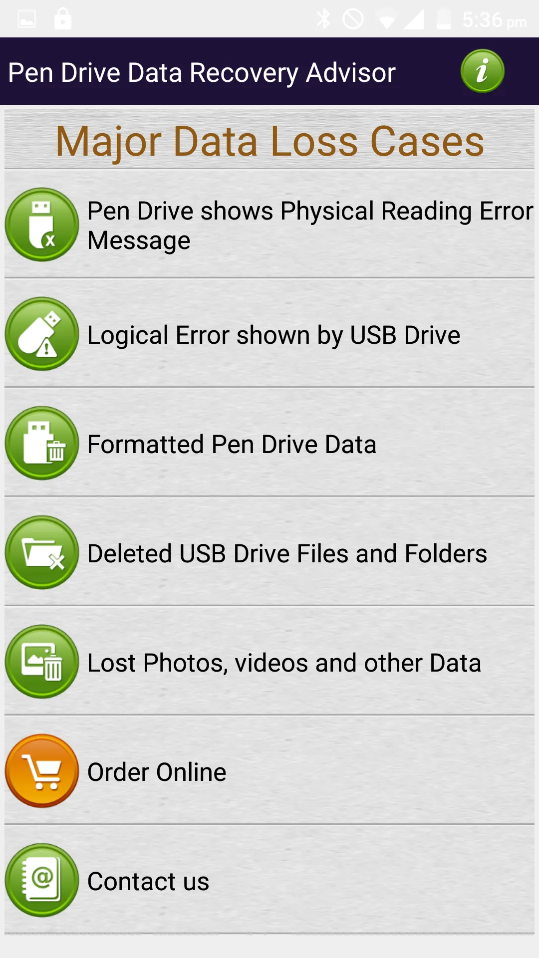 USB Drive Data Recovery Help | Indus Appstore | Screenshot