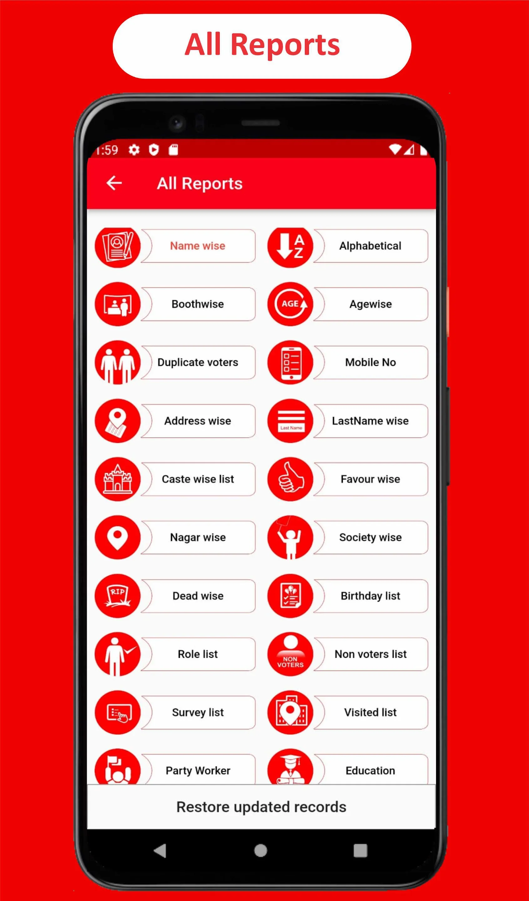 Voter Software Pro Online Neta | Indus Appstore | Screenshot