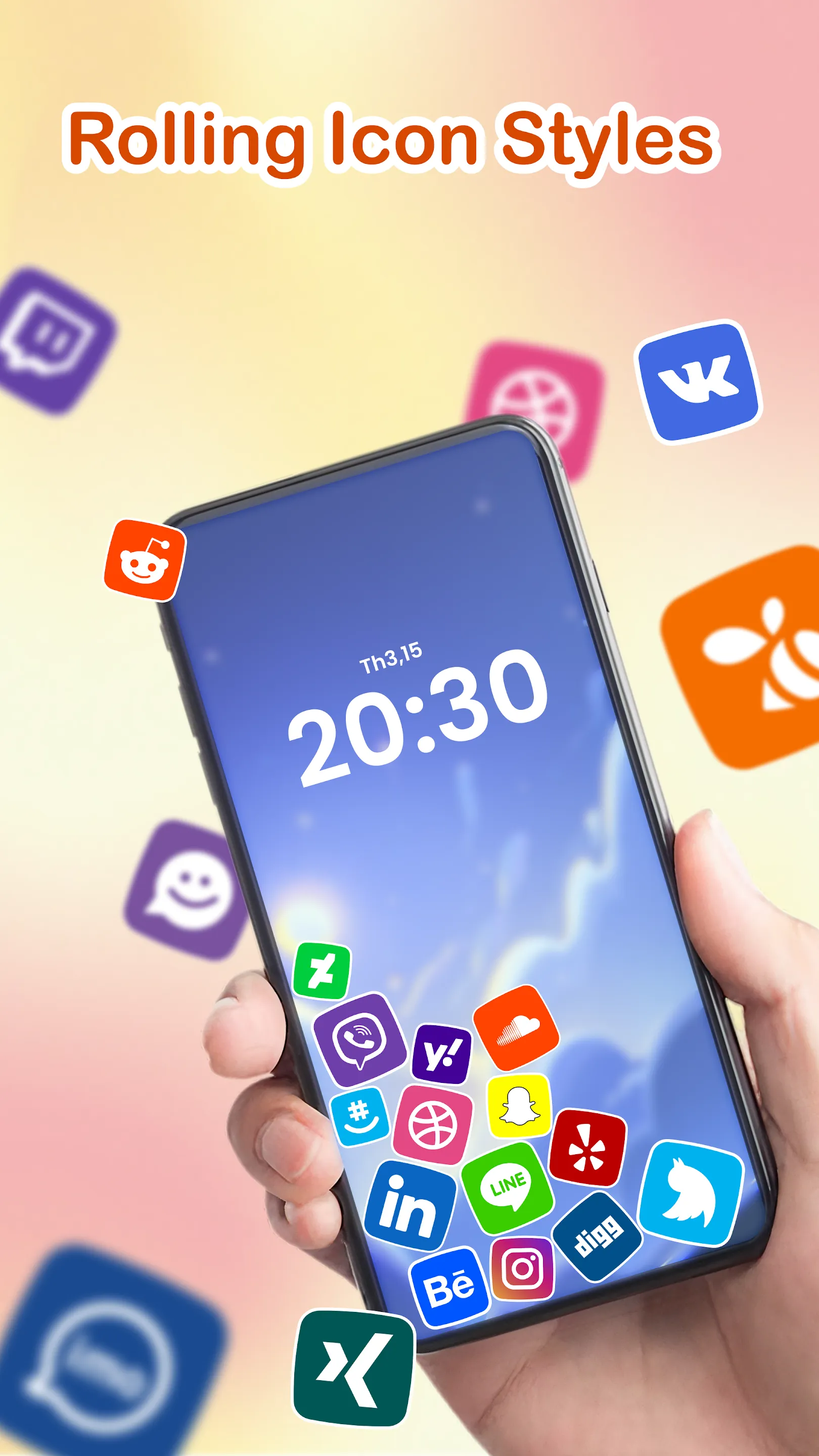 Rolling Icon - Icon Spinning | Indus Appstore | Screenshot