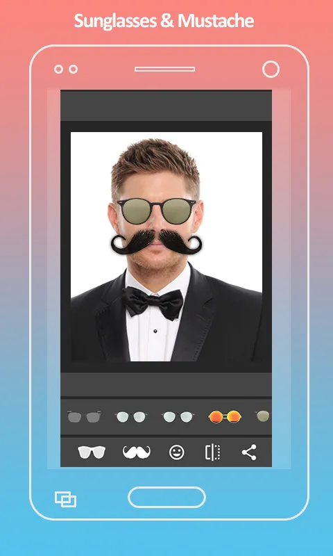 Mustache Photo Editor | Indus Appstore | Screenshot