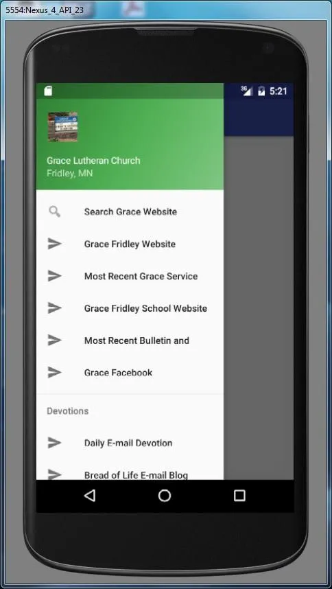 Grace Lutheran Church | Indus Appstore | Screenshot