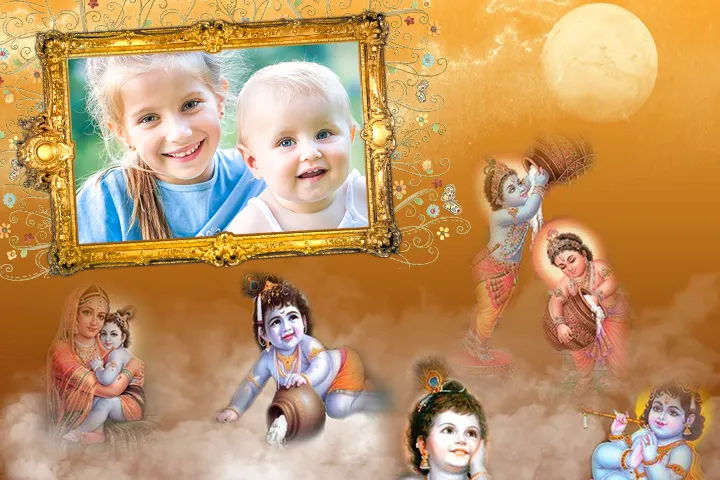 Shri Krishna Photo Frames | Indus Appstore | Screenshot