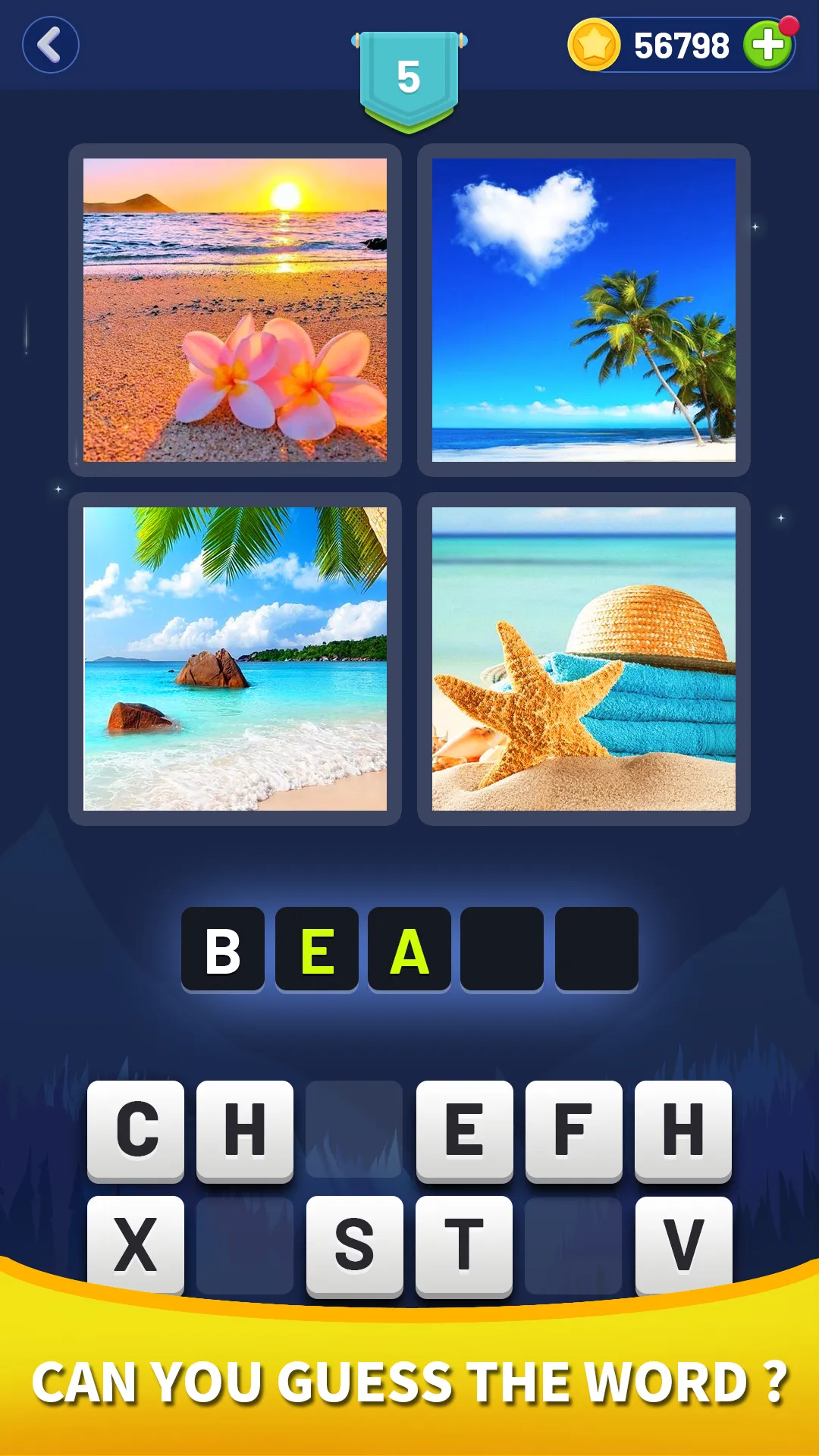 4 Pics Puzzles: guess word | Indus Appstore | Screenshot