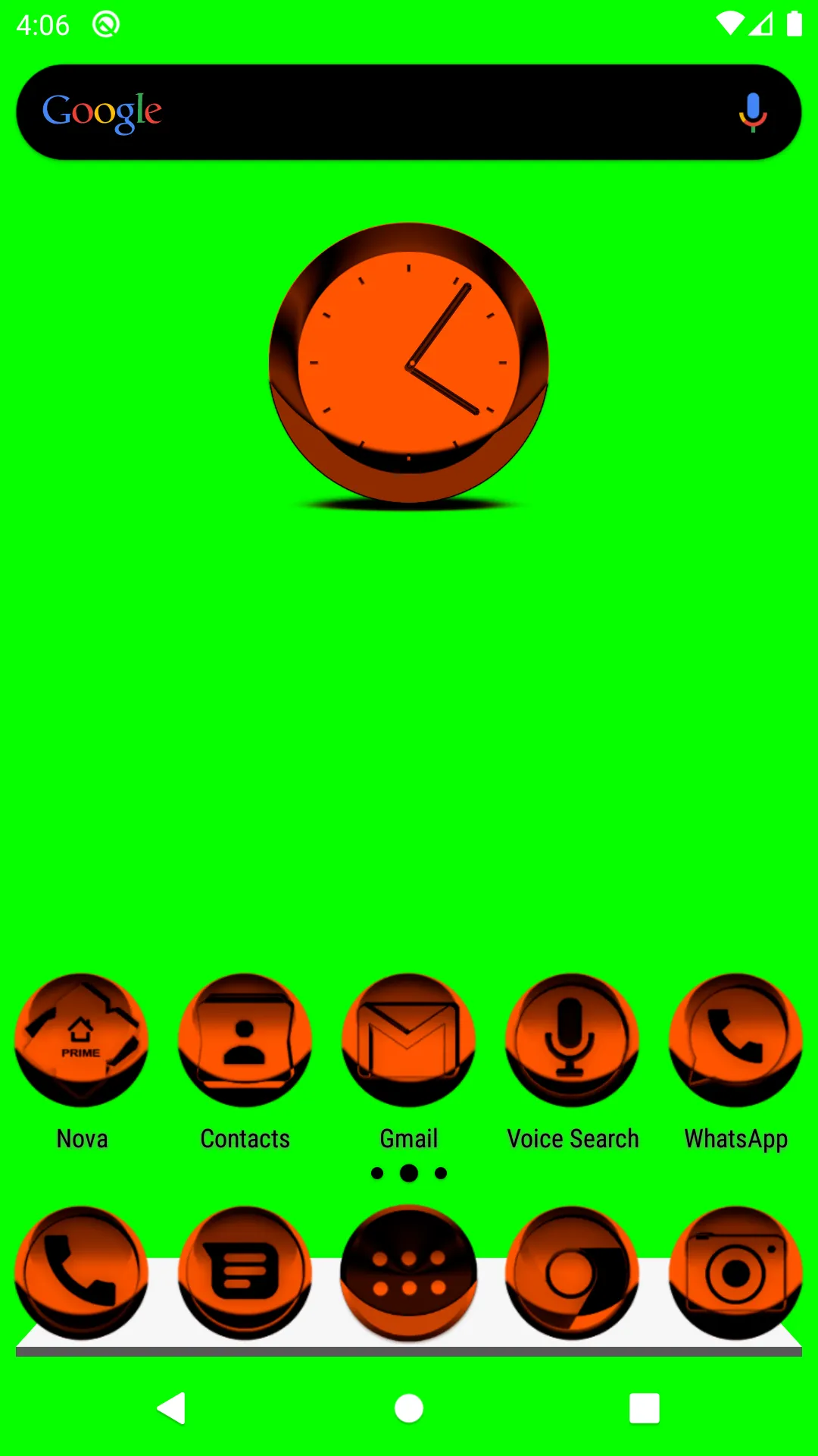 Orange Icon Pack Style 3 | Indus Appstore | Screenshot