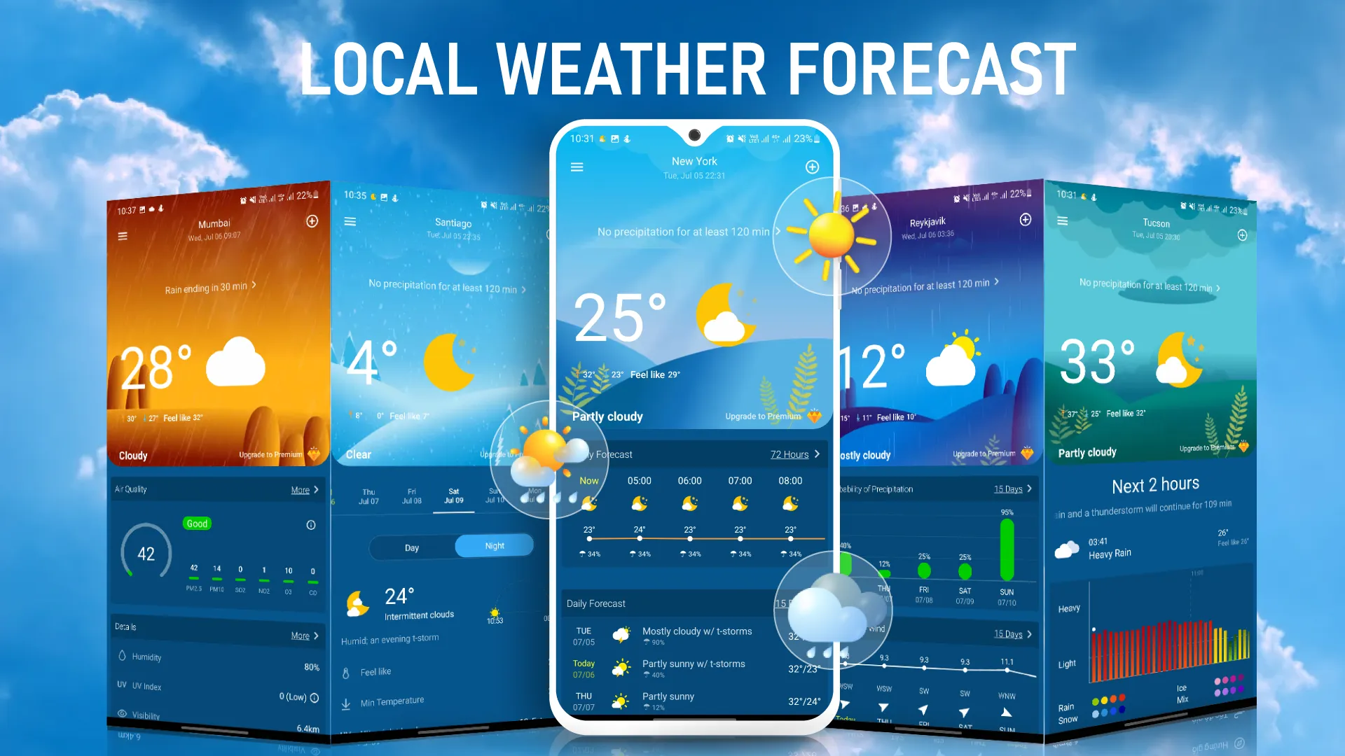 Weather Forecast, Live Weather | Indus Appstore | Screenshot