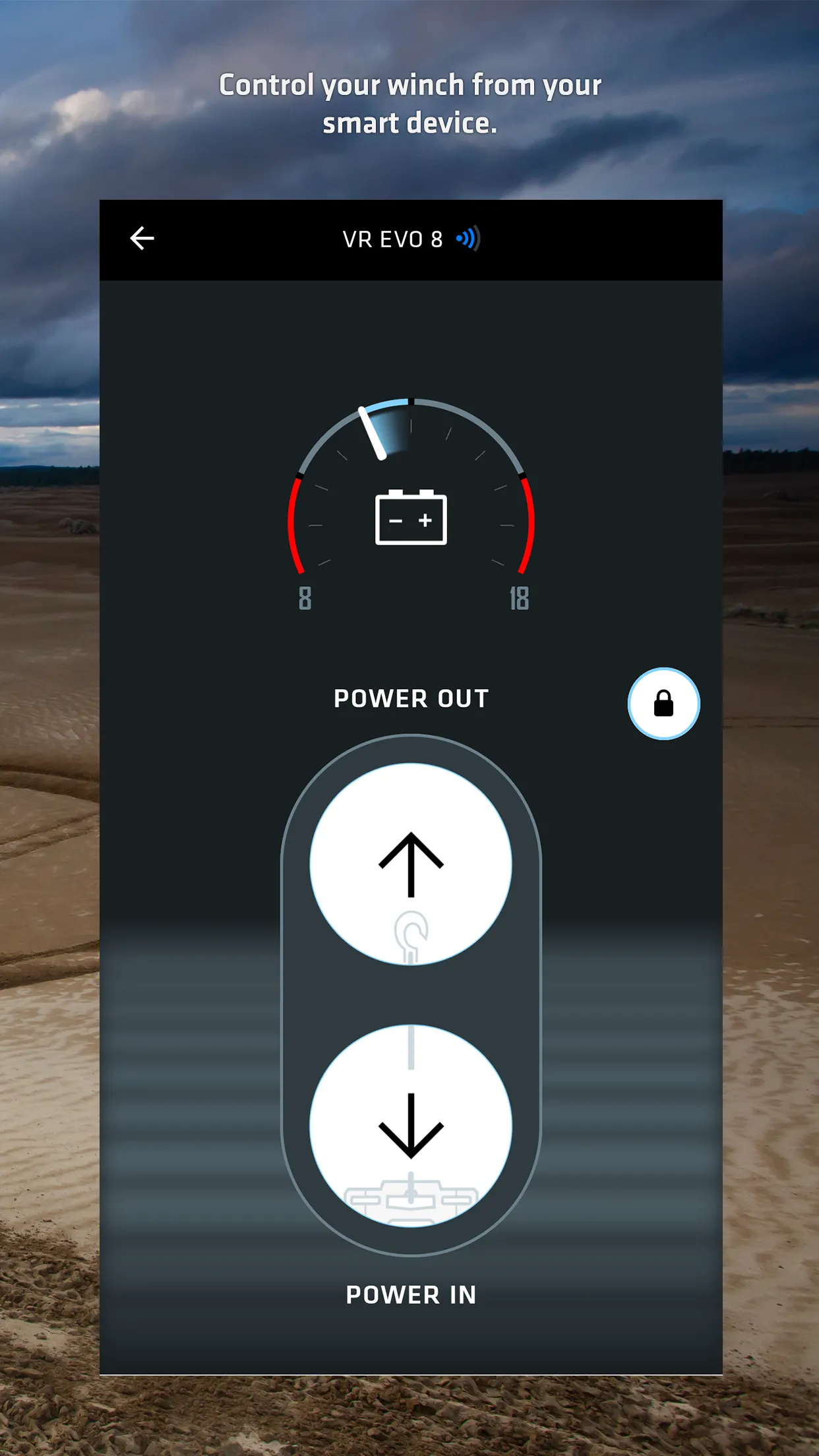 WARN HUB Wireless Control | Indus Appstore | Screenshot