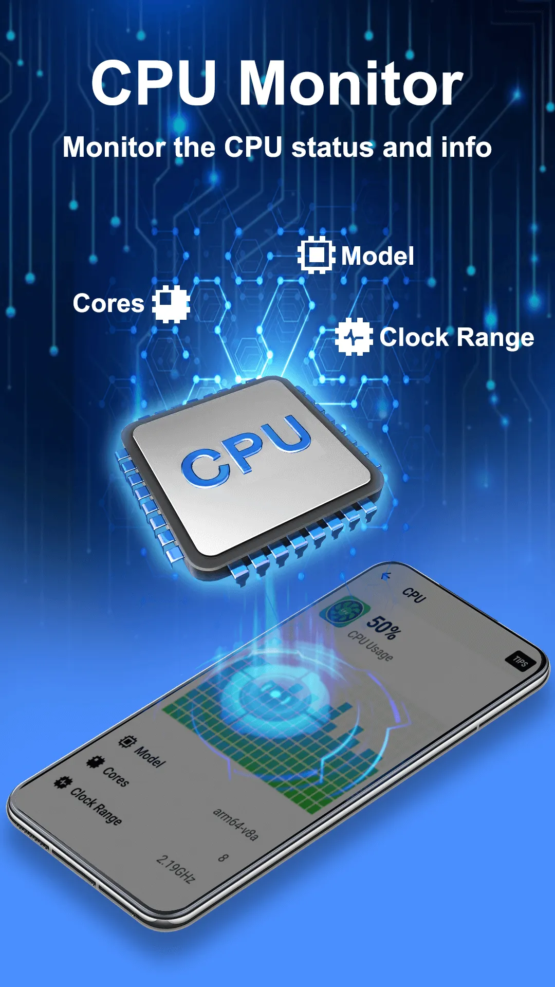 CPU Monitor - temperature | Indus Appstore | Screenshot