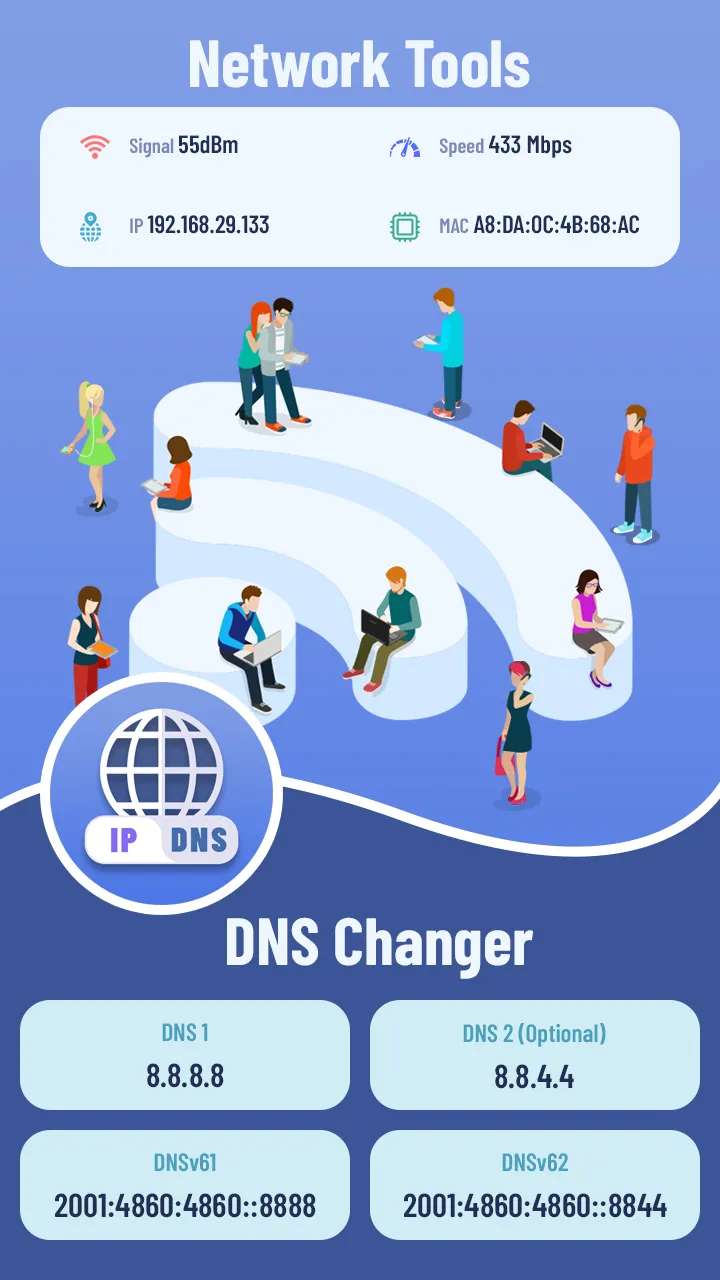 Network Tools - DNS Changer | Indus Appstore | Screenshot