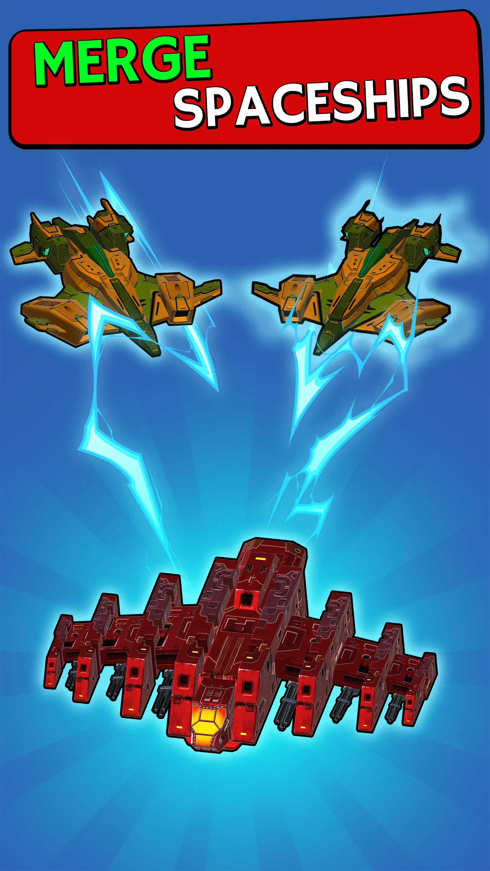 Merge Spaceship: Idle Space | Indus Appstore | Screenshot