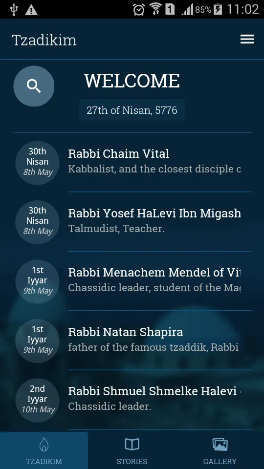 The Tzadikim | Indus Appstore | Screenshot