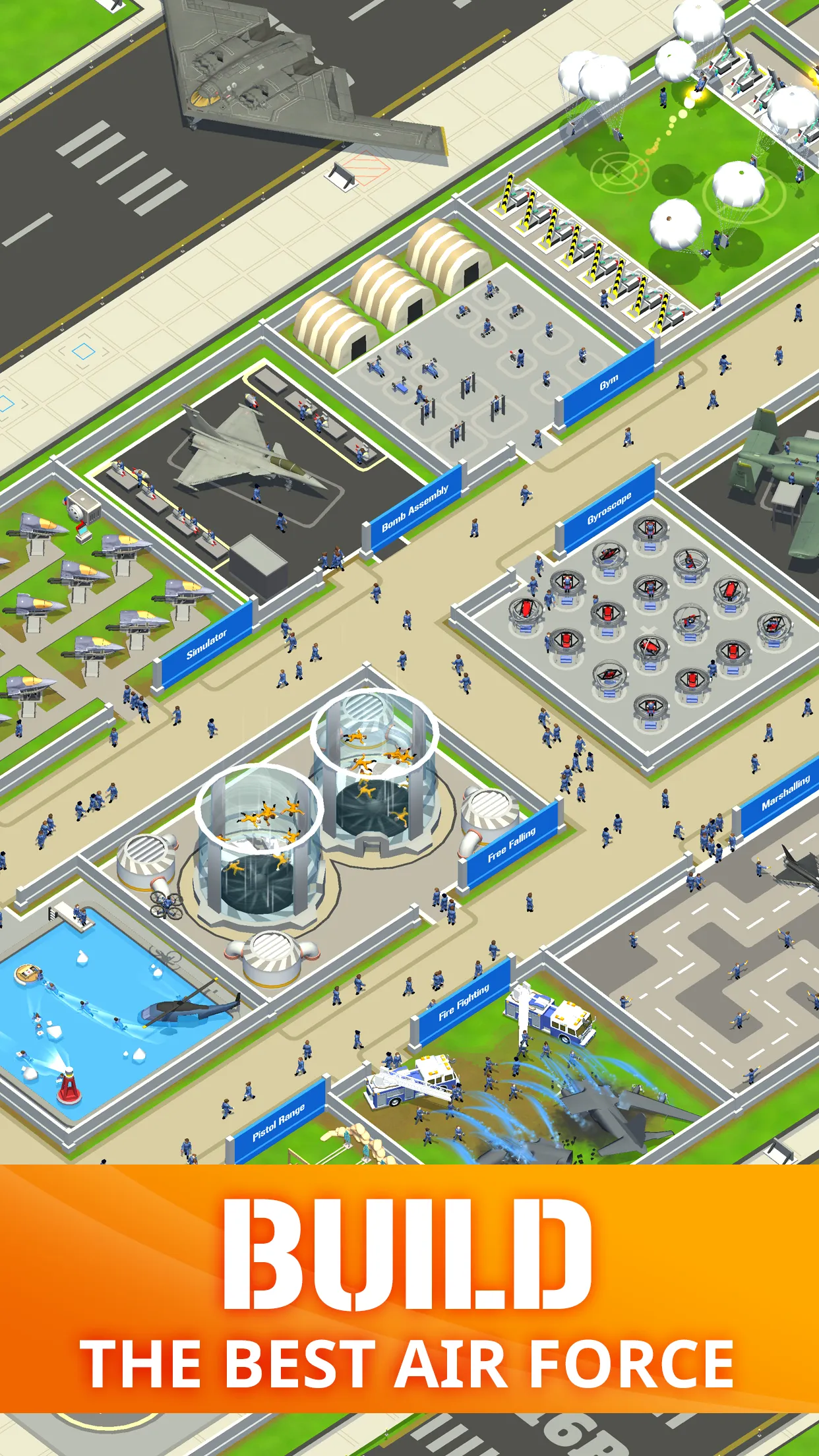 Idle Air Force Base | Indus Appstore | Screenshot