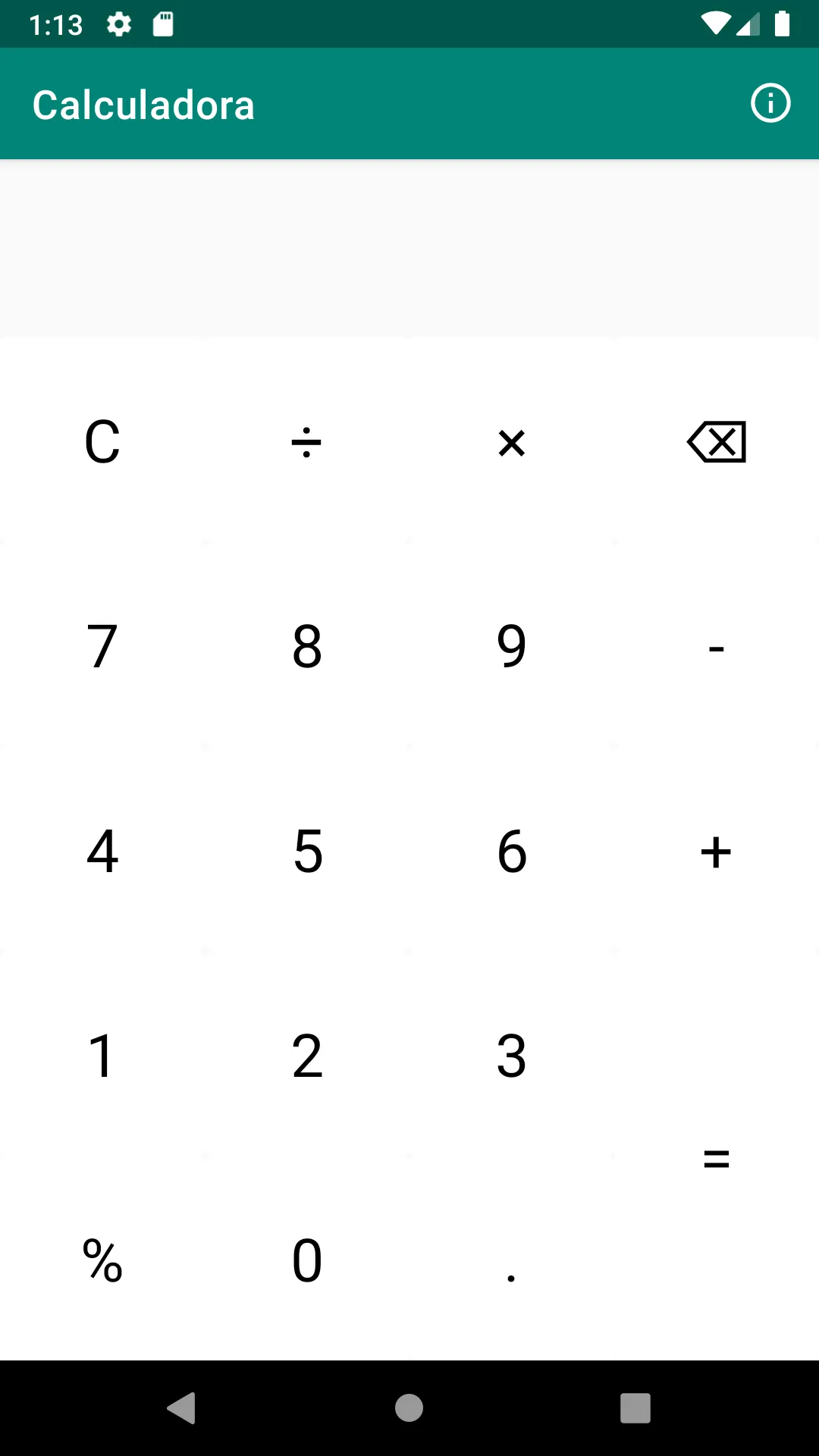 Calculadora | Indus Appstore | Screenshot