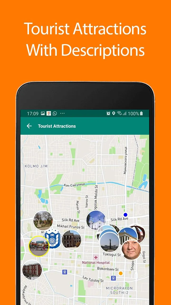 Bishkek Offline Map and Travel | Indus Appstore | Screenshot