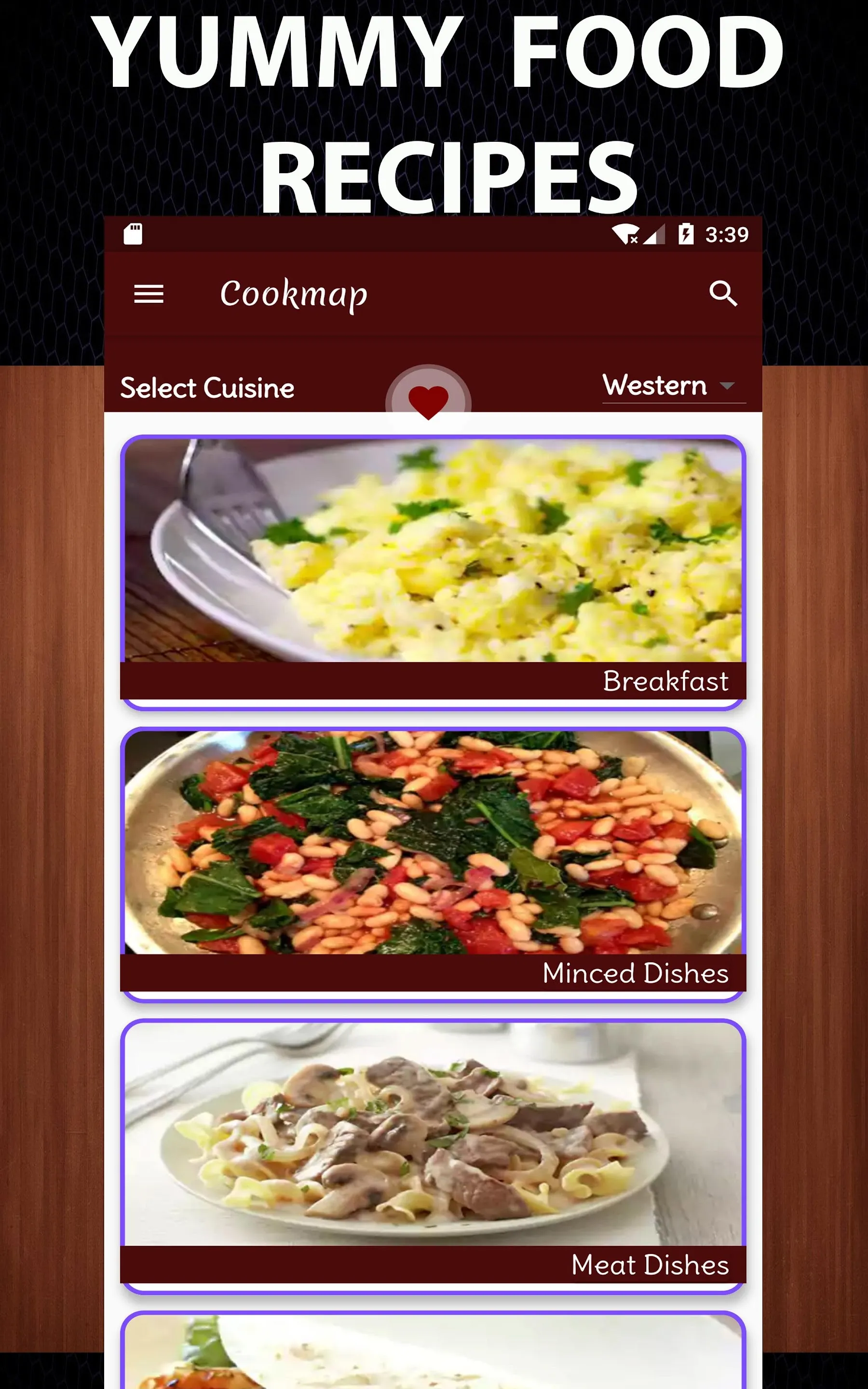 Continental food recipes app | Indus Appstore | Screenshot