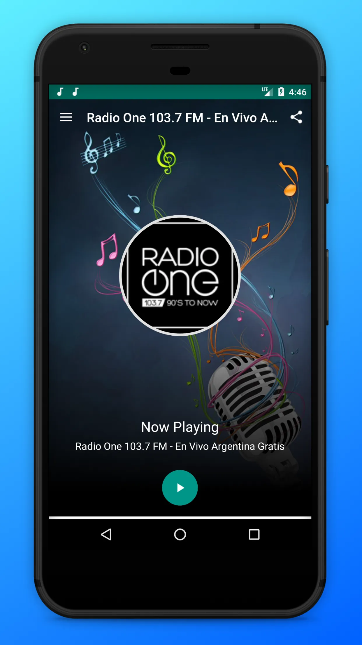 Radio One 103.7 Argentina App | Indus Appstore | Screenshot