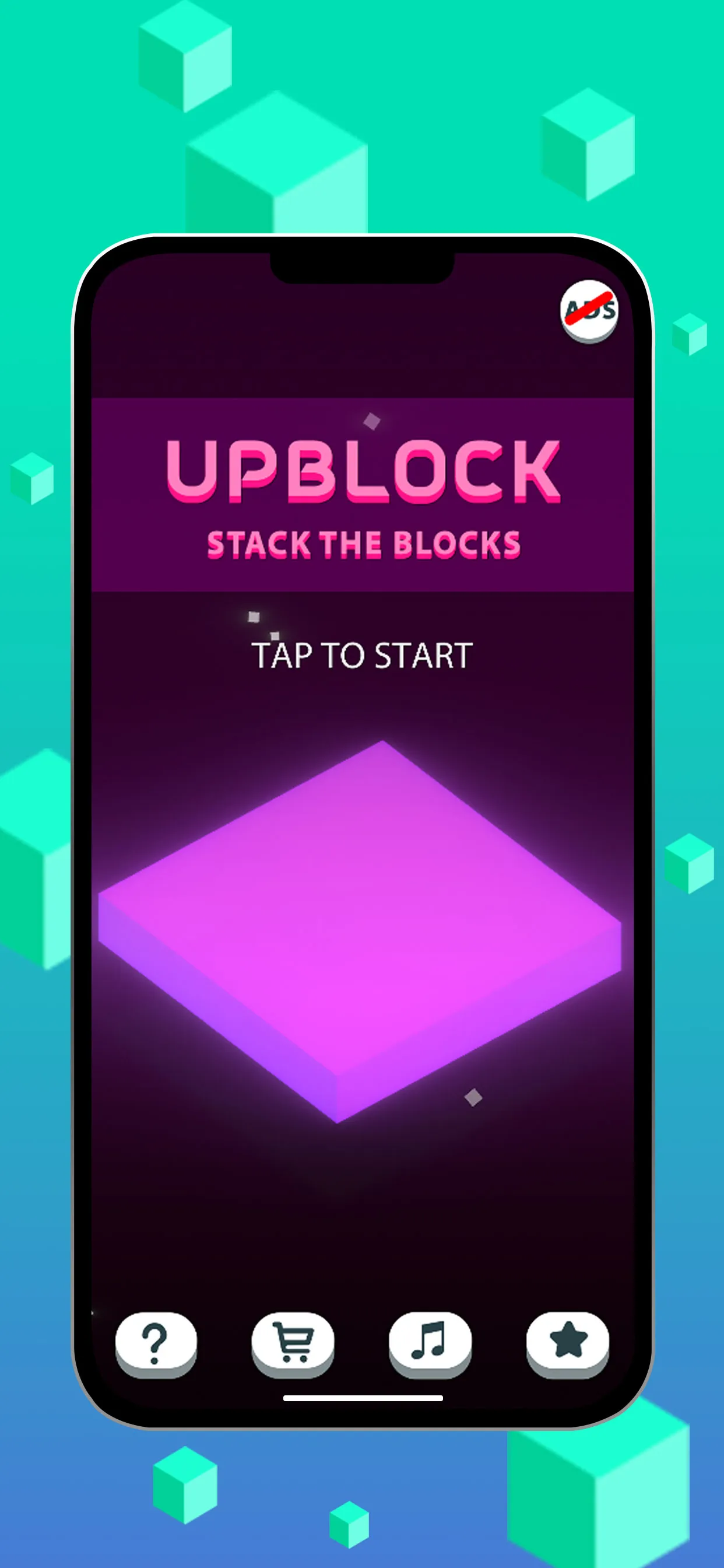 Upblock - Stack the Blocks | Indus Appstore | Screenshot