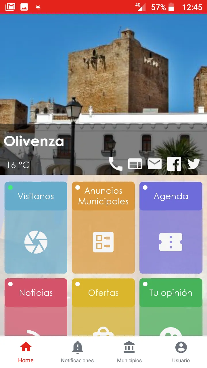 Prov. de Badajoz. Mi destino. | Indus Appstore | Screenshot