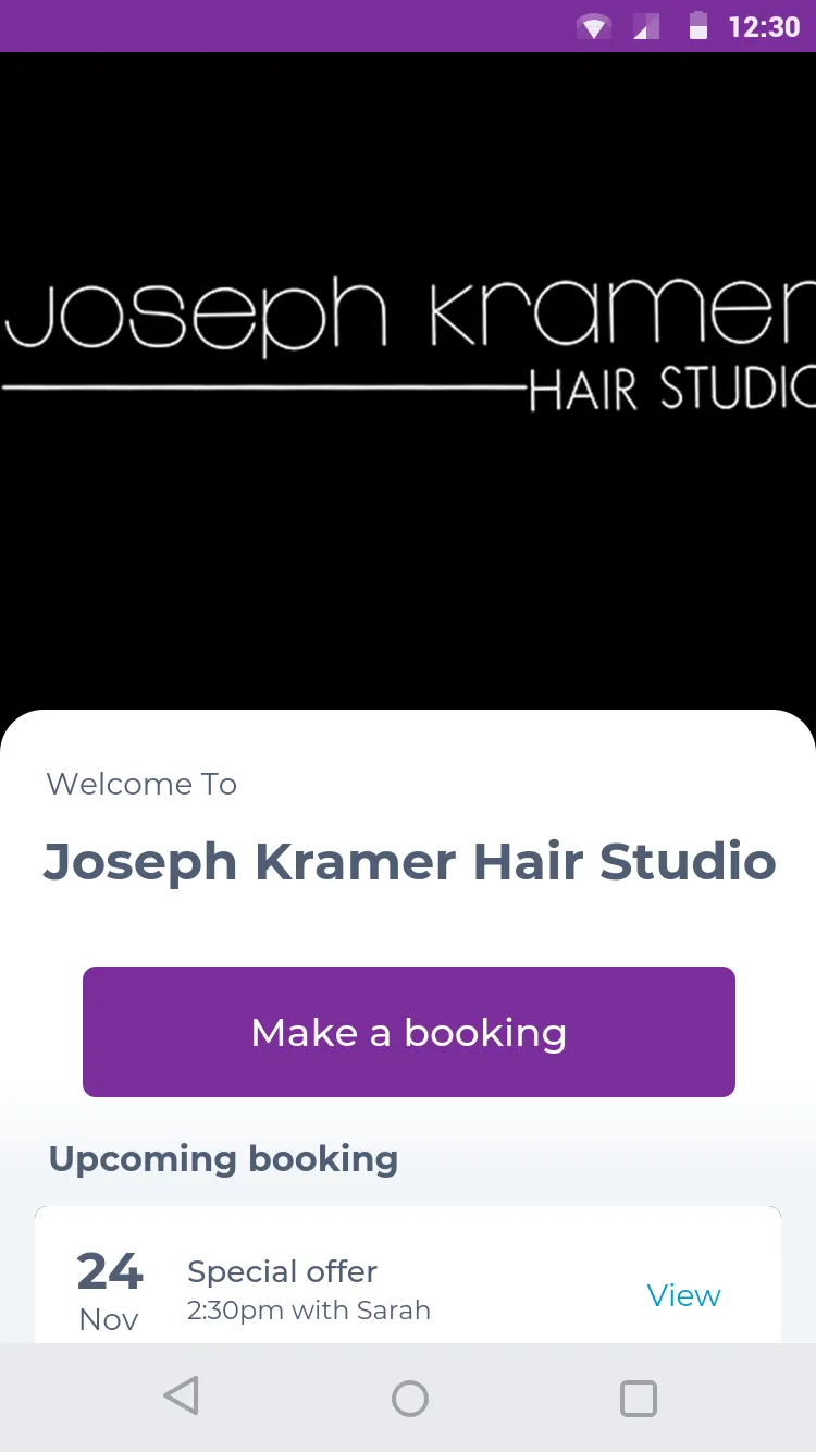 Joseph Kramer Hair Studio | Indus Appstore | Screenshot