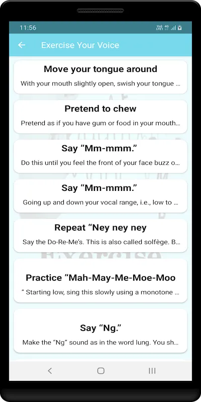 Exercise Your Voice | Indus Appstore | Screenshot