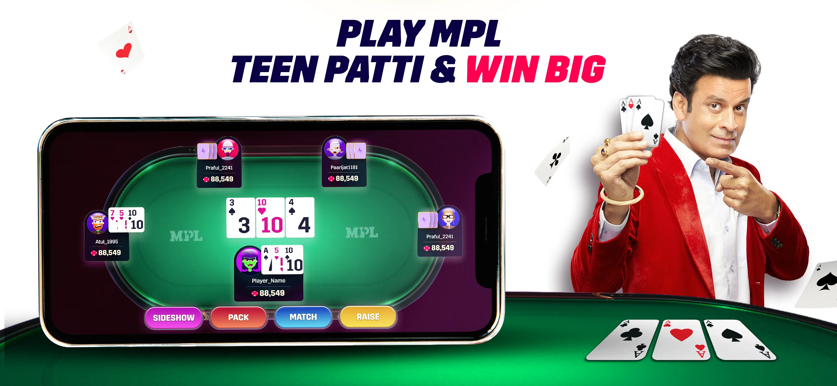 Teen Patti 3 Patti Card by MPL | Indus Appstore | Screenshot